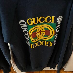 Gucci Vintage Black Sweatshirt - XL